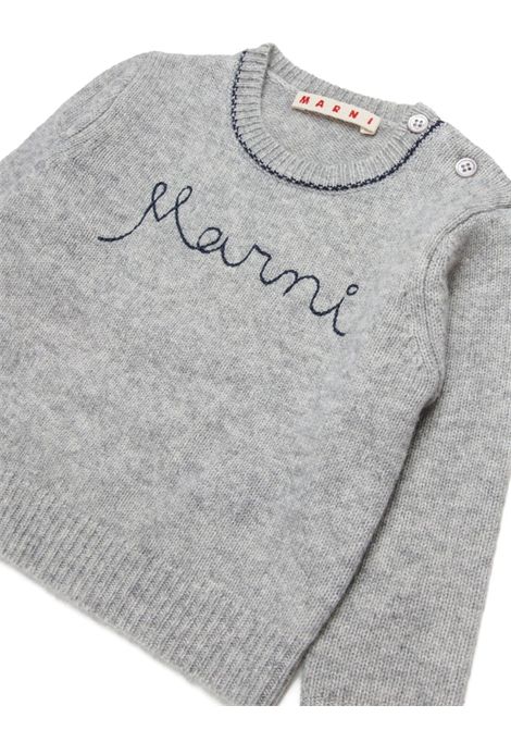 Pull con logo MARNI KIDS | M00992 M00ML0M923